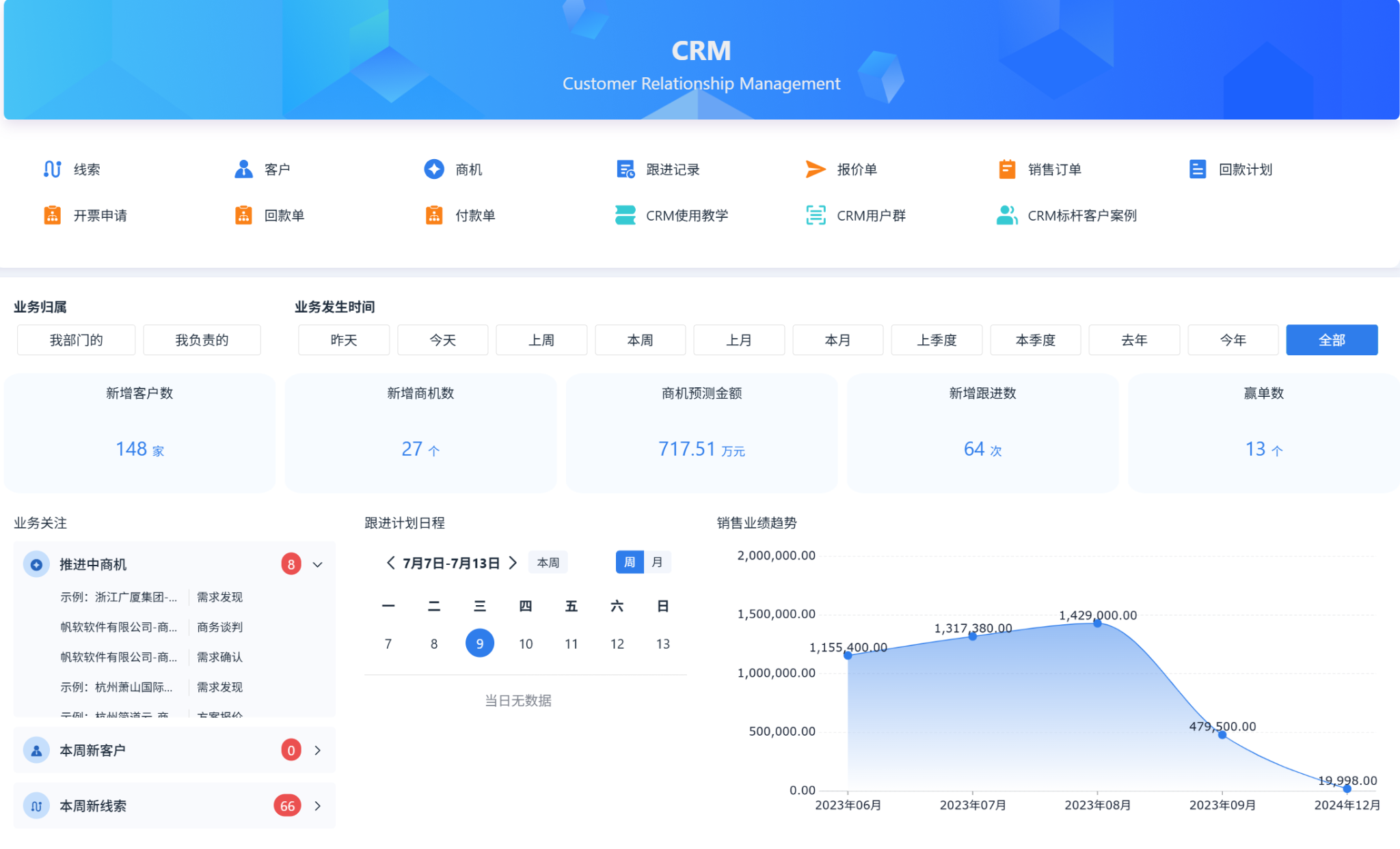 OA,CRM,ERP